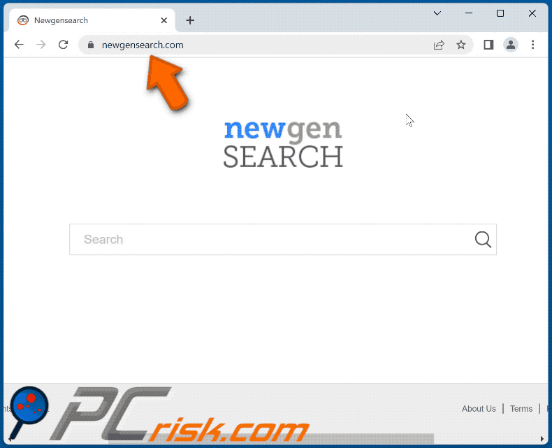 newgensearch.com resultaten weergeven