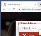 McAfee - Your PC is infected with 5 viruses! POP-UP Scam