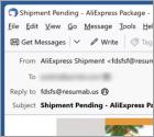 AliExpress Package Email Scam
