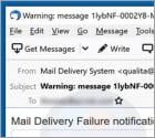 Mail Delivery Failure oplichting