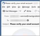 Oplichting via e-mail Account Shutdown Notification