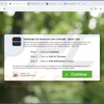 Website gebruikt om Drop Tab browser hijacker 2 te promoten