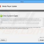 Officiële One System Care installatiesetup (voorbeeld 2)