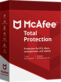 McAfee Total Protection doos