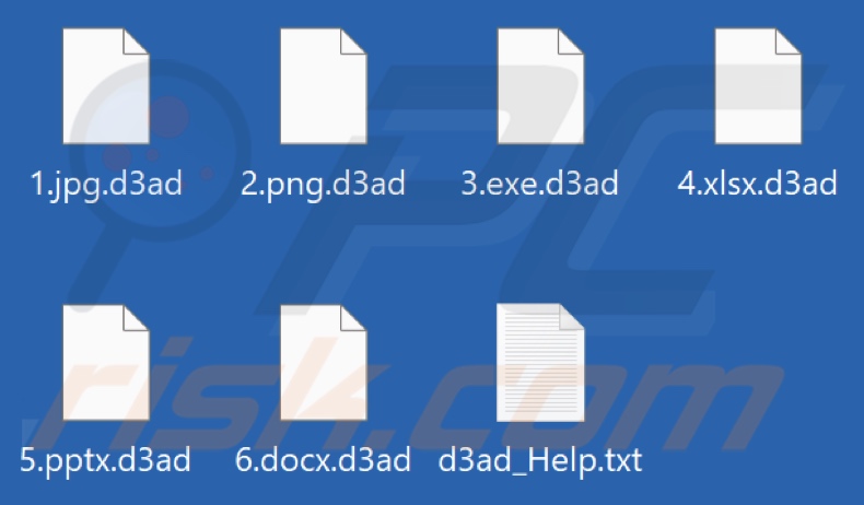Bestanden versleuteld door D3adCrypt ransomware (.d3ad extensie)