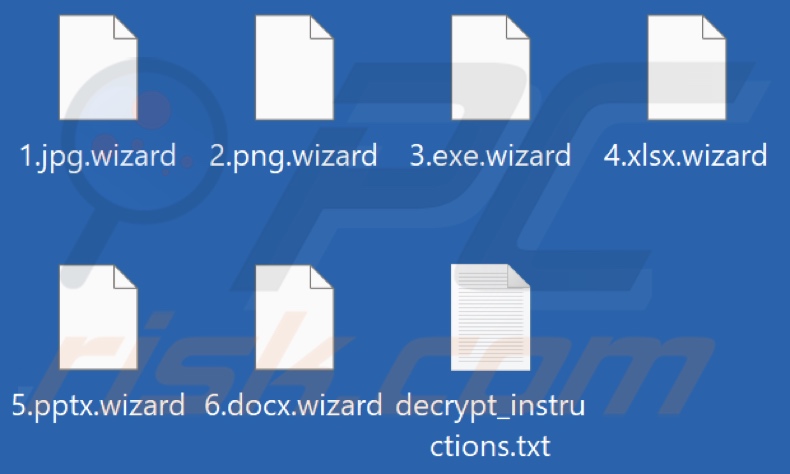 Bestanden versleuteld door de Wizard-ransomware (.wizard-extensie)