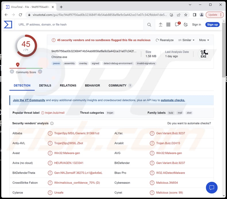 RedEnergy Stealer malware