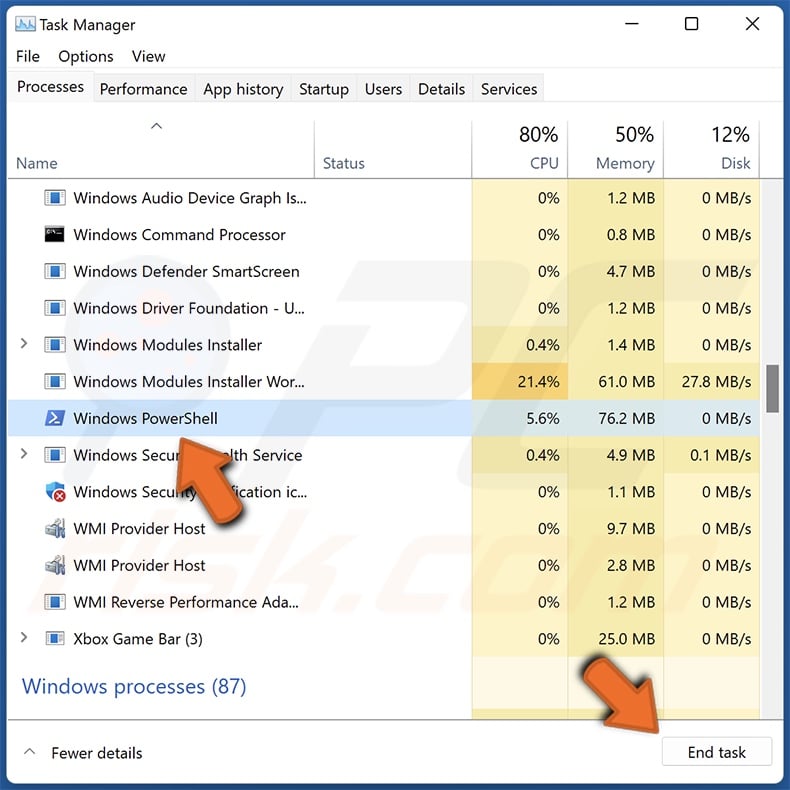 Beëindigen van Shampoo (ChromeLoader) browserkaper looping script