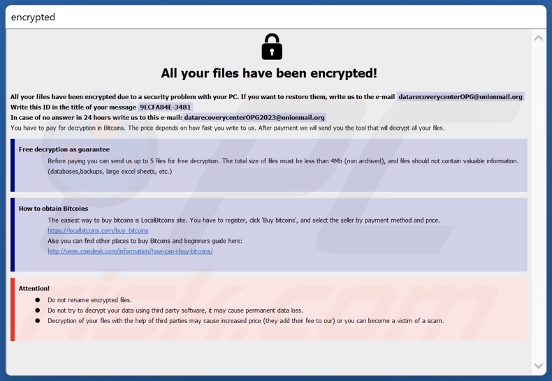 6y8dghklp ransomware losgeld brief (info.hta)