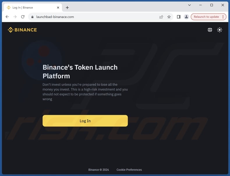 Binance's Token Launch oplichterij