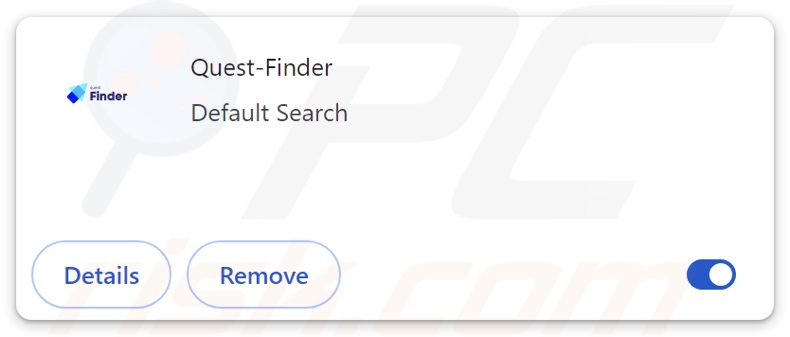 Quest-Finder browser hijacker