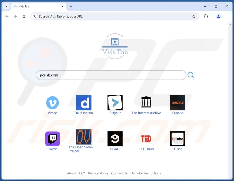 search.media-tab.com browser hijacker