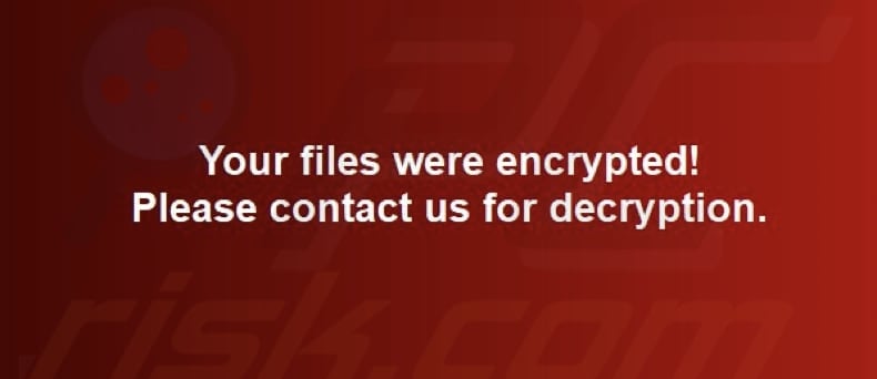 SRC ransomware behang