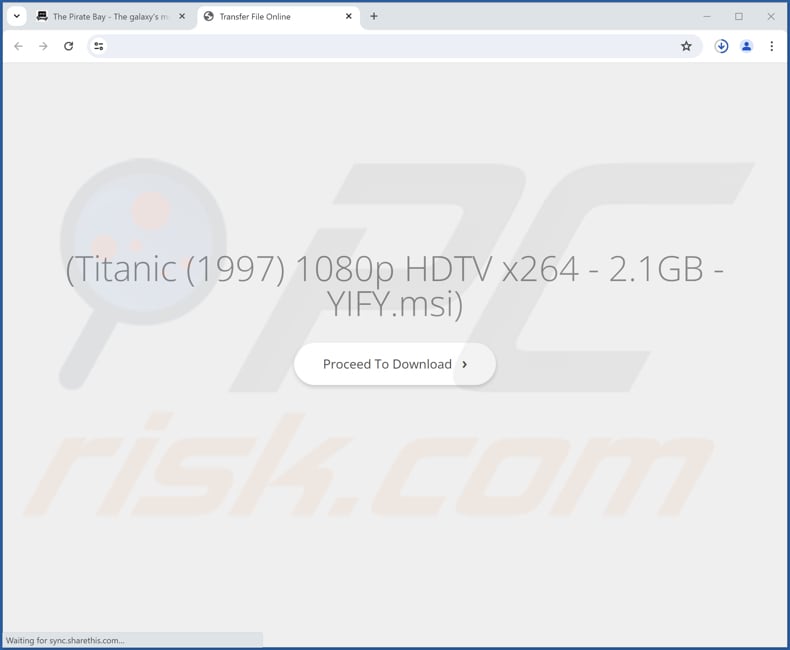 Website gebruikt om FIIND browser hijacker te promoten