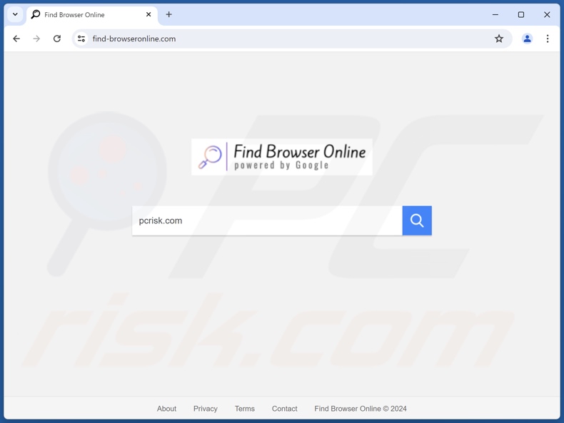 find-browseronline.com browser hijacker