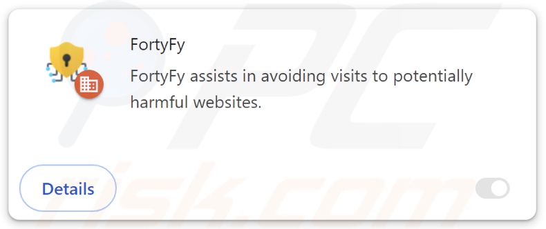 FortyFy browserextensie