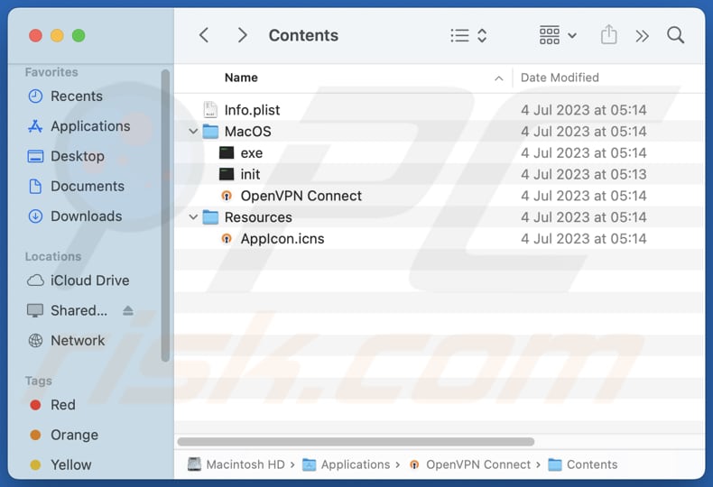 HZ RAT inhoud van malware