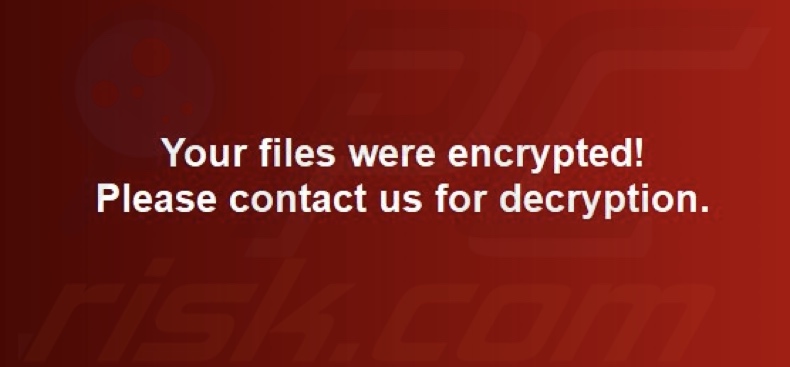 Insom ransomware behang