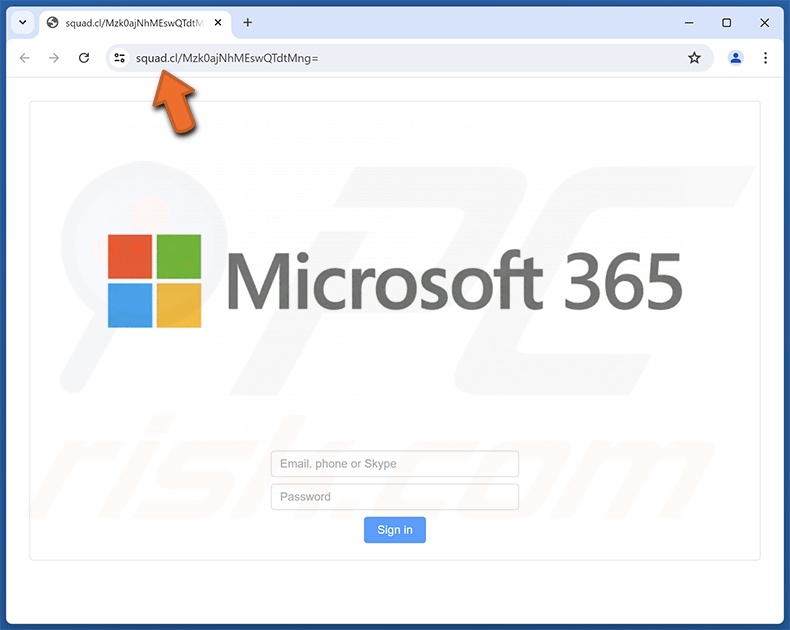 Microsoft Office 365 - Password Notification bedrieglijke e-mail gepromote phishingsite