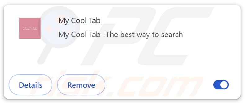 search.mycooltab.com browser hijacker