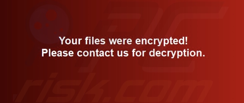 Defi ransomware behang