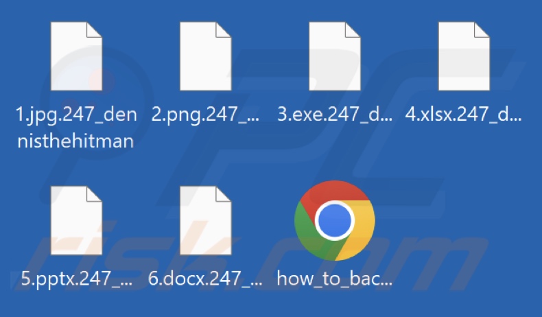 Bestanden versleuteld door DennisTheHitman ransomware (.247_dennisthehitman extensie)