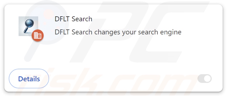 DFLT Search browser hijacker