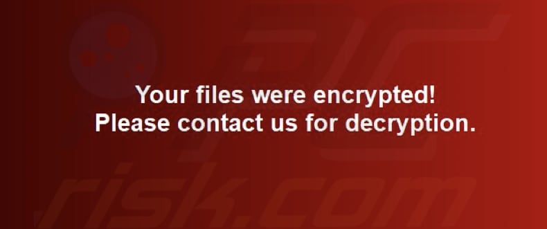 FIOI ransomware behang