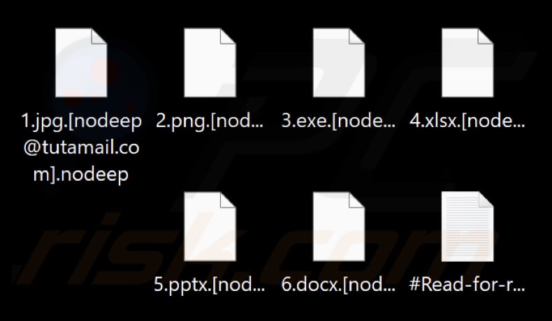 Bestanden versleuteld door NoDeep ransomware (.nodeep extensie)