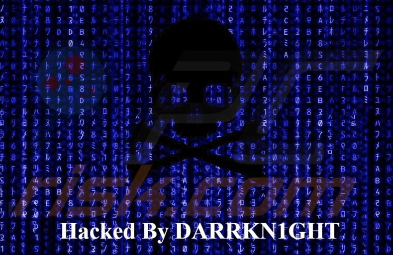 DarkN1ght ransomware behang