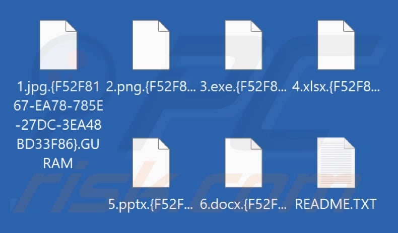 Bestanden versleuteld door GURAM ransomware (.GURAM extensie)