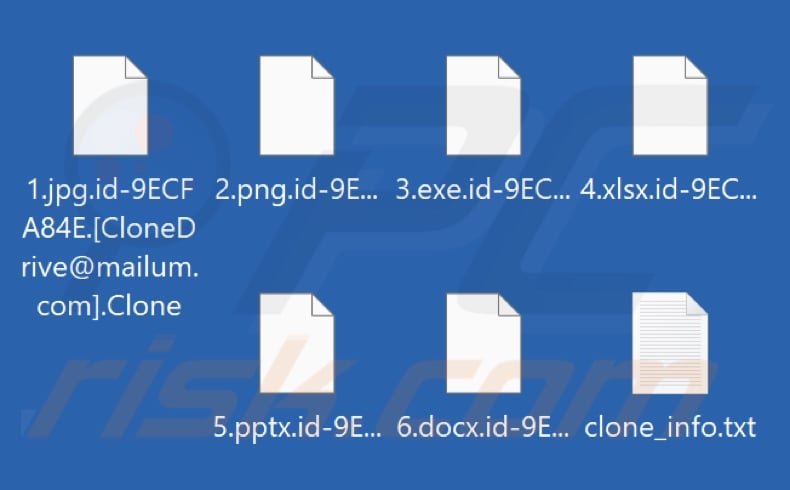 Bestanden versleuteld door Clone ransomware (.Clone extensie)