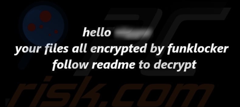 FunkLocker (FunkSec) ransomware behang