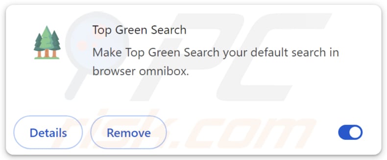 topgreenview.com browser hijacker