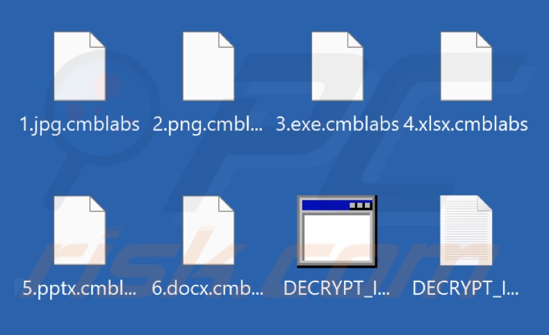 Bestanden versleuteld door CmbLabs ransomware (.cmblabs extensie)