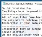 De TRAPGET ransomware