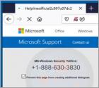 Oplichting via pop-up "MS-Windows Support Alert"