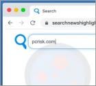 De Searchnewshighlights.com doorverwijzing (Mac)