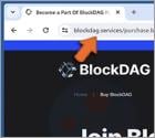 Crypto Drainer doet zich voor als de BlockDAG-website