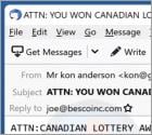 CANADIAN LOTTERY Email Oplichting