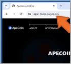 APECOIN Airdrop Oplichting