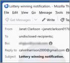 2026 FIFA World Cup Lottery Email Oplichting