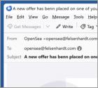 Oplichting via e-mail OpenSea Offer Alert