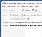 Oplichting via e-mail Trust Wallet - New Security Alert