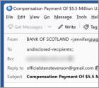 Oplichting via e-mail Bank Of Scotland