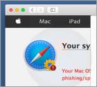 WARNING! MAC OS Is Infected oplichting (Mac)