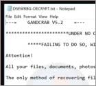 GANDCRAB 5.2 ransomware