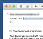 'Your Device Was Infected With My Private Malware' oplichtingsmail