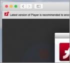 'Adobe Flash Player Is verouderd' oplichting met pop-ups