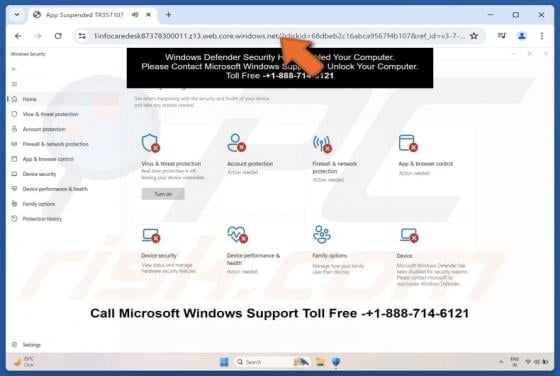 Windows Defender Security Has Disabled Your Computer POP-UP Zwendel